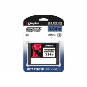 UNIDAD DE ESTADO SÓLIDO KINGSTON DC600M ENTERPRICE 3840GB SATA3 2.5 R.560MB/S W.530MB/S PARA SERVIDOR